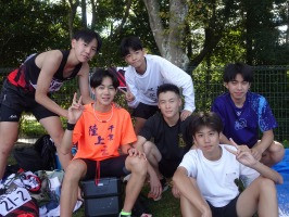 12男子レース後