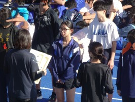 １３表彰女子
